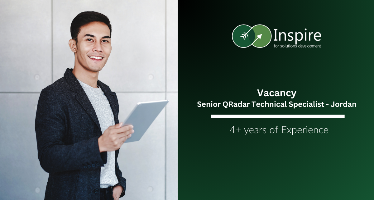 Senior QRadar Technical Specialist - Jordan